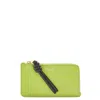 Loewe Knot Coin Calfskin Cardholder In Black