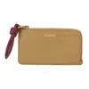 Loewe Knot Coin Cardholder - Sahara/crimson In Red