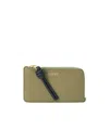 Loewe Knot Coin Cardholder In Shiny Nappa Calfskin In Green