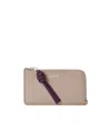 Loewe Knot Coin Cardholder In Shiny Nappa Calfskin In Brown