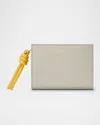 Loewe Knot Compact Wallet In Napa Leather