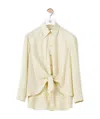 Loewe Knot Shirt In White