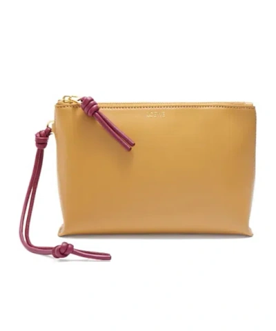 Loewe Knot T Pouch In Shiny Nappa Calfskin
