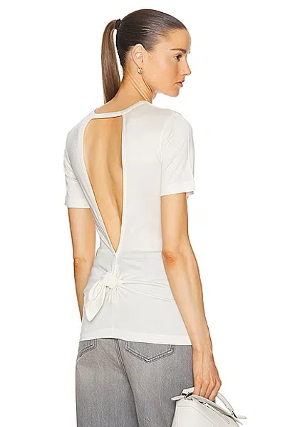 Loewe Knot Top In Off White