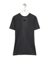 Loewe Knot V-back T-shirt In Gray