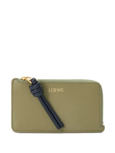 LOEWE KNOT ZIP-FASTENING WALLET
