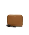 Loewe Leather Knot Zip-around Wallet In Brown