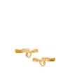 Loewe Knuckle Not Earrings In Gold In Gold