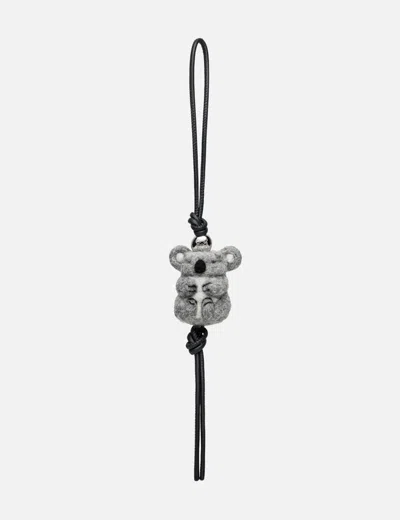 Loewe Koala Charm In Gray