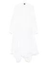 Loewe X Paula's Ibiza Stretch-cotton Midi Dress In White