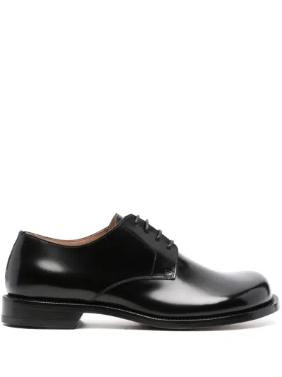 LOEWE LACE-UP LEATHER DERBY SHOES