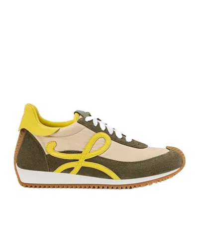 LOEWE FLOW RUNNER 2.0 IN NYLON AND SUEDE
