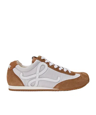 LOEWE BALLET RUNNER 2.0 IN NYLON AND CALFSKIN