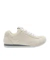 Loewe Ballet Runner 2.0 Suede-trimmed Leather Sneakers In White