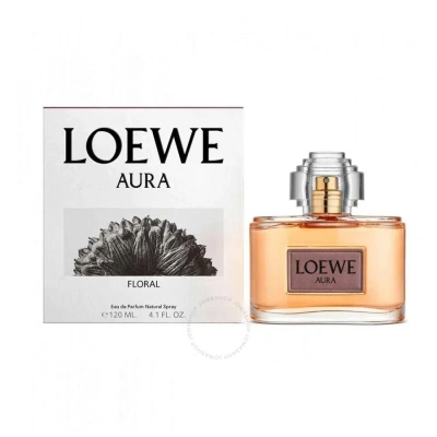 Loewe Ladies Aura Floral Edp 4.1 oz Fragrances 8426017053549 In Green / Orange