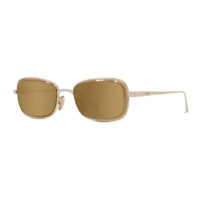 Loewe Ladies Black Geometric Sunglasses Lw40159u 32g In Brown