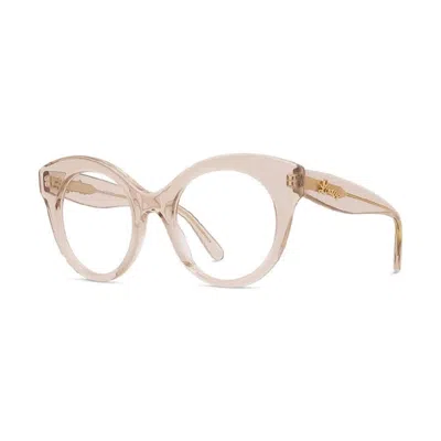Loewe Ladies Black Round Eyeglass Frames Lw50074i 057 In Neutral