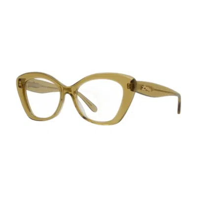 Loewe Ladies Black Square Eyeglass Frames Lw50067i 096 In Green