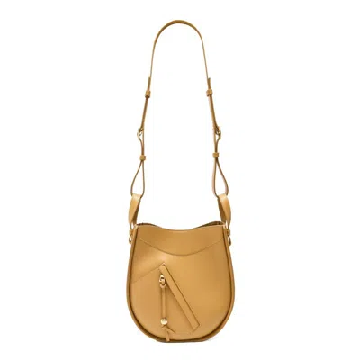 Loewe Ladies Hammock Slice Bag In Shiny Calfskin