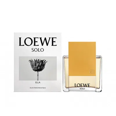 Loewe Ladies Solo Ella Edt Spray 1.7 oz Fragrances 8426017069830 In Transparent
