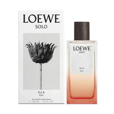 Loewe Ladies Solo Ella Elixir Edp Spray 3.4 oz Fragrances 8426017079051