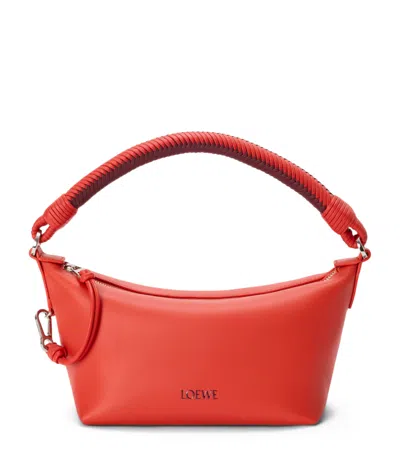 Loewe Lambskin Cala Top-handle Bag In Orange