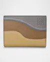 Loewe Landscape Compact Wallet In Nappa Leather