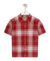 Loewe Silk-blend Polo Shirt In Pink