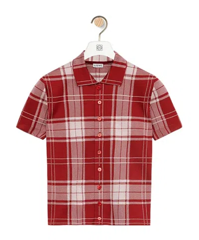 LOEWE POLO SHIRT IN SILK