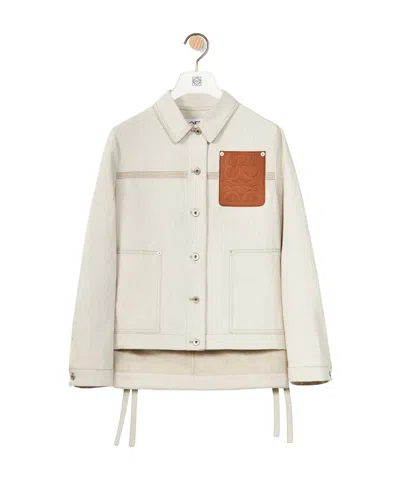 LOEWE LOEWE WORKWEAR BUTTON-UP JACKET