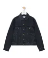 Loewe Anagram Denim Jacket In Black
