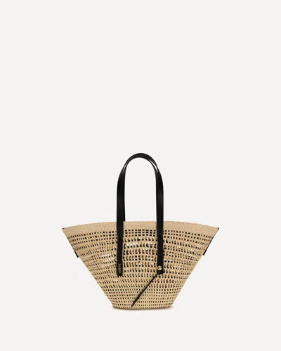 Loewe Large Braid Shoulder Bag  X Paula's Ibiza In Brown