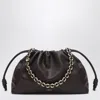 Loewe Large Flamenco Purse Bag In Dark Brown In Brown