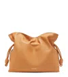 Loewe Large Flamenco Purse In Beige