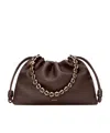 Loewe Large Flamenco Purse In Mellow Nappa Lambskin In Brown