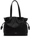 Loewe Large Flamenco Shoulder Bag In Black