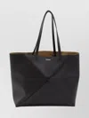 Loewe Large Foldable Puzzle Tote Bag In Black