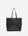 Loewe Women Large Horizontal Puzzle Fold Tote In Black