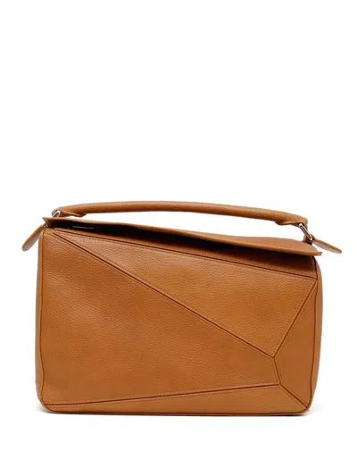 Loewe Large Puzzle Leather Tote Bag