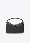 Loewe Large Puzzle Top Handle Bag In Gray