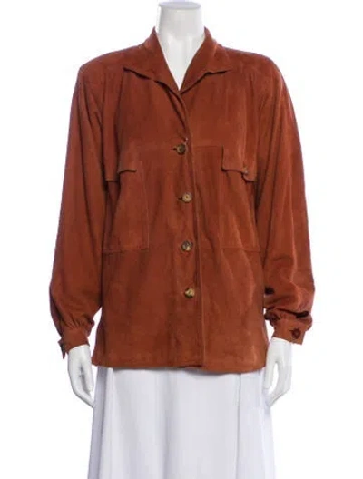 Pre-owned Loewe Late 1980's - Early 1990's Performance Jacket In Brown