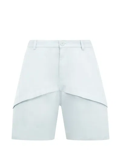 Loewe Layered Shorts In Blue