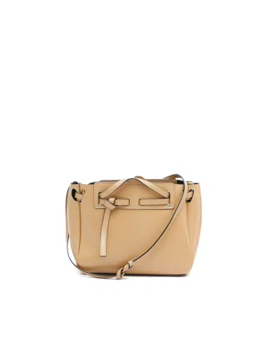 Loewe Lazo Mini Bag In Beige