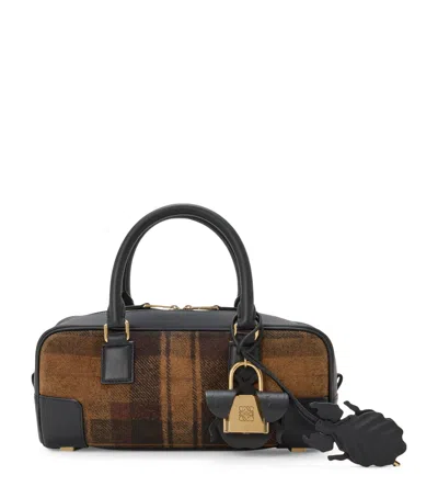 Loewe Leather Amazona 23 Top-handle Bag In Brown