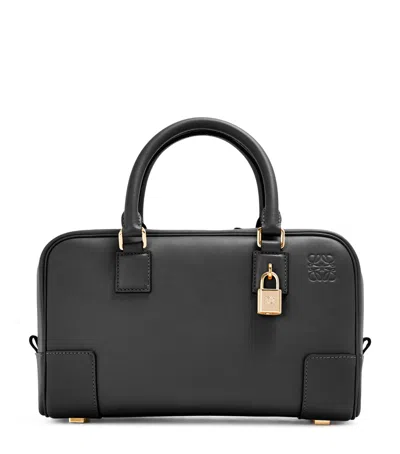 Loewe Leather Amazona 32 Top-handle Bag In Black