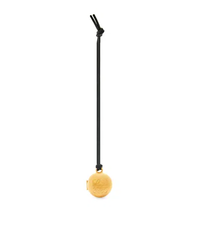 Loewe Leather Anagram Pebble Charm