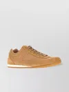 Loewe Sneakers Ballet Runner 2.0 Bianche In Pelle Cammello Uomo In Brown