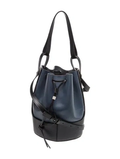 Pre-owned Loewe Leather Balloon In Blue