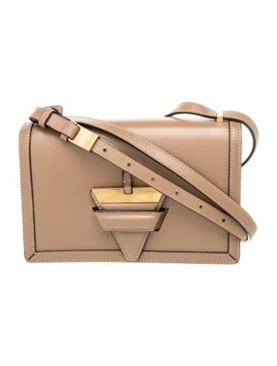 Pre-owned Loewe Leather Barcelona In Brown
