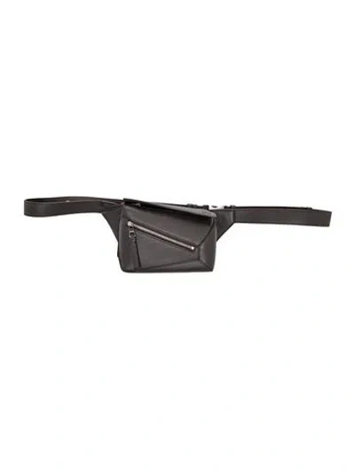 Pre-owned Loewe Leather Belt Bag Mini 2023 In Brown